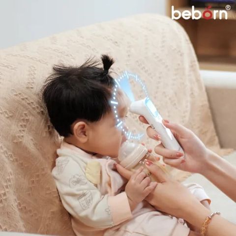 Nhiệt kế hồng ngoại đo trán và đo tai Beborn IT02
