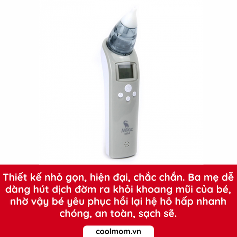 Máy hút mũi điện tử Moaz BéBé MB-010