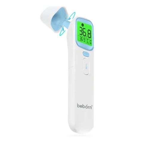 Nhiệt kế hồng ngoại đo trán và đo tai Beborn IT02