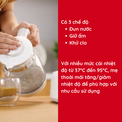 Máy đun nước pha sữa Fatzbaby QUICK 12 FB3503HB