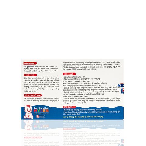 Gạc răng miệng MYXEN MGRM-01