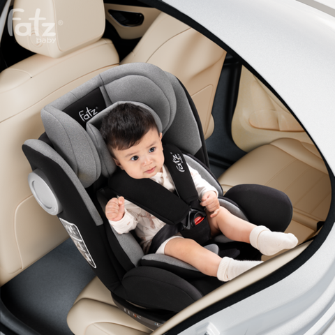 Ghế ngồi ô tô cho bé Fatzbaby Protect 1 - An toàn cho bé, xoay 360 độ, có ISOFIX và TOP TETHER
