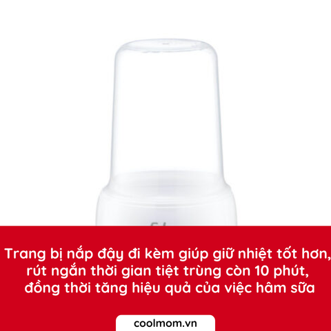 Máy hâm sữa và tiệt trùng Fatzbaby MONO 7 FB3010TN