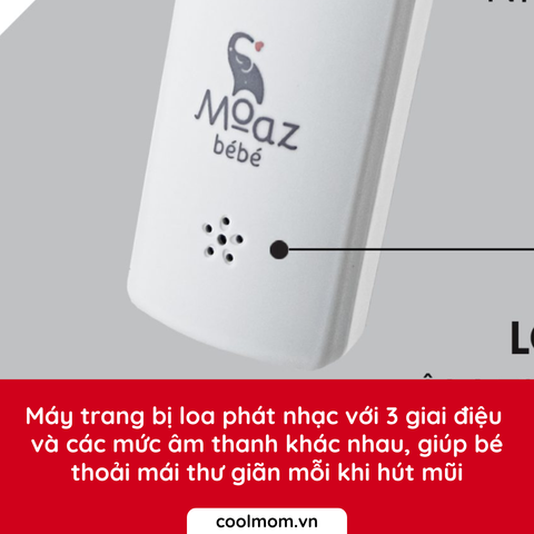 Máy hút mũi điện tử Moaz BéBé MB-010