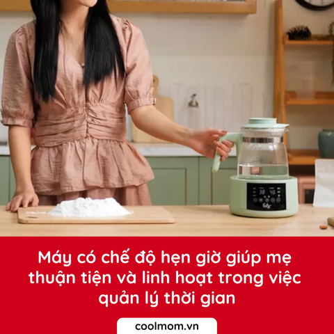 Máy đun và hâm nước pha sữa điện tử Fatzbaby QUICK 14 FB3101RS