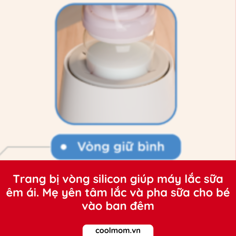 Máy lắc bình sữa điện tử Fatzbaby SHAKE 1 FB3910HB