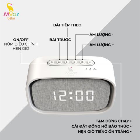 Máy tạo tiếng ồn trắng Moaz BéBé MB-057