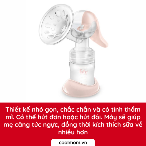Máy hút sữa tay Fatzbaby Handy 2 FB1010VN