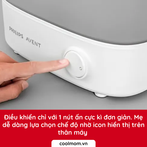 Máy tiệt trùng bình sữa Philips Avent 3 in 1 SCF291.00