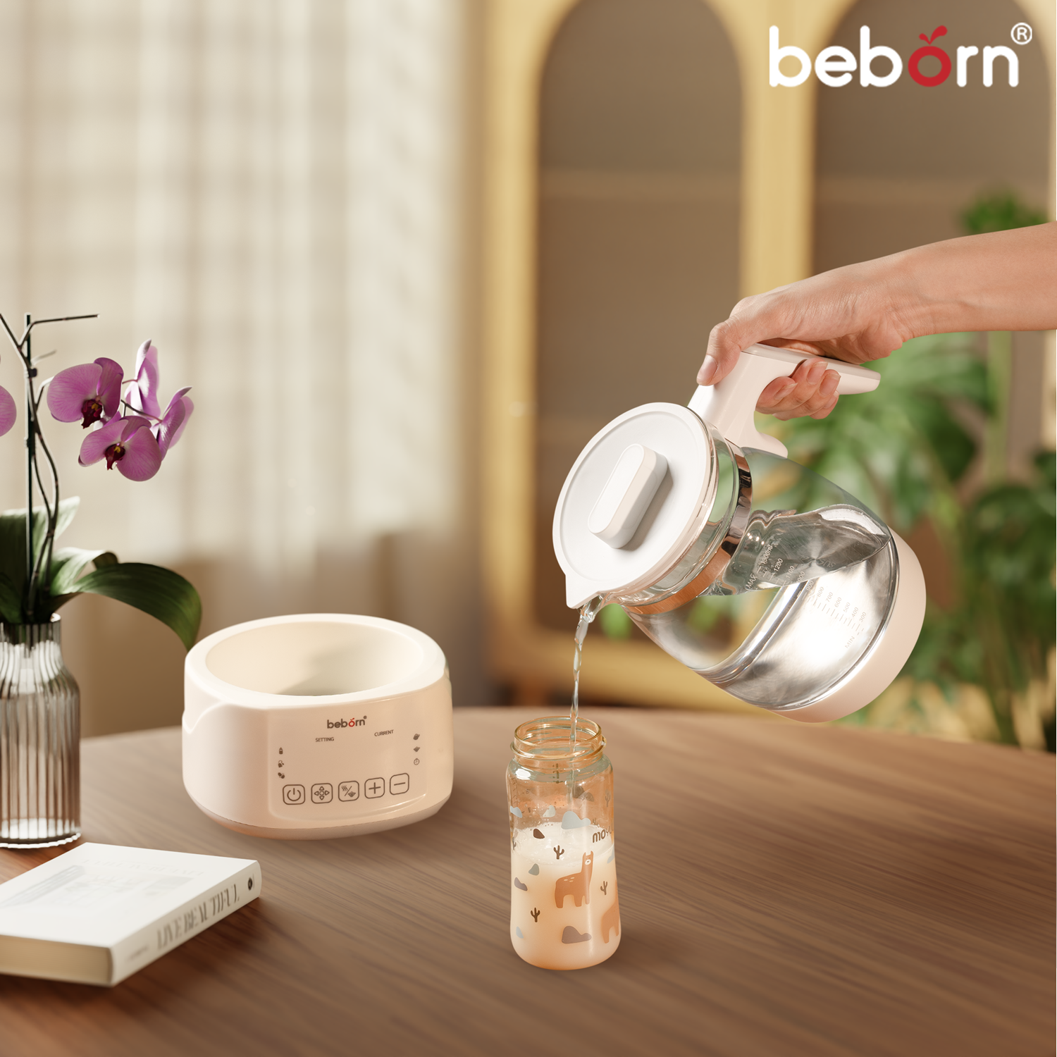 Bình đun nước giữ nhiệt pha sữa điện tử Presto 6