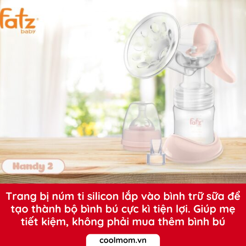 Máy hút sữa tay Fatzbaby Handy 2 FB1010VN