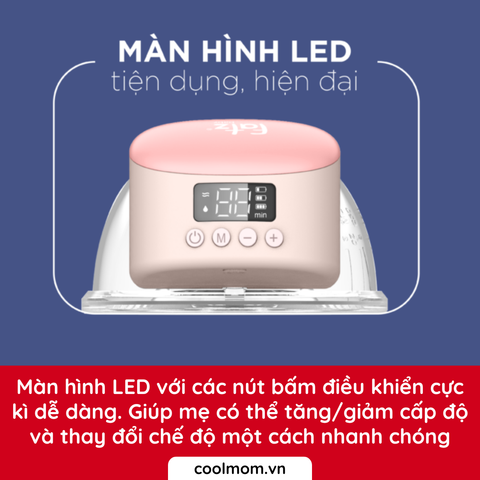 Máy hút sữa điện rảnh tay không dây Fatzbaby Freemax 9 FB1211HY