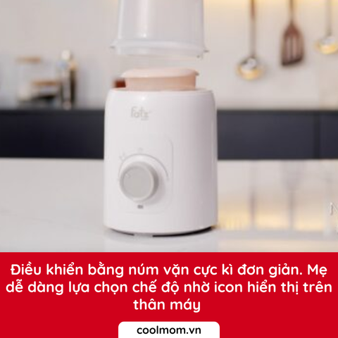 Máy hâm sữa và tiệt trùng Fatzbaby MONO 6 FB3001TN