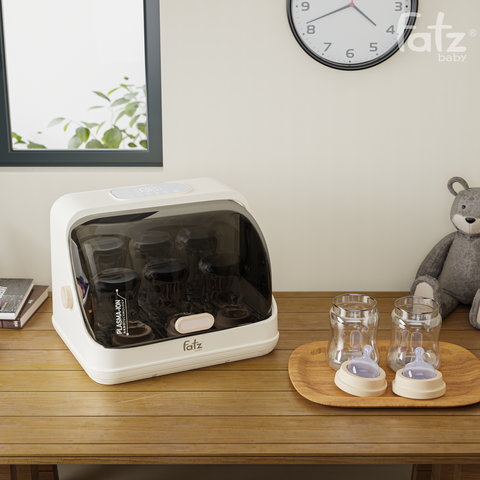 Máy úp bình sữa Fatzbaby UVC công nghệ PLASMA i-Tidy 3 FB4602HB
