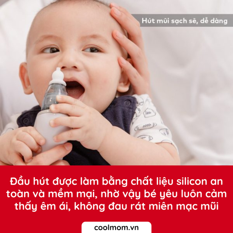 Máy hút mũi điện tử Moaz BéBé MB-010