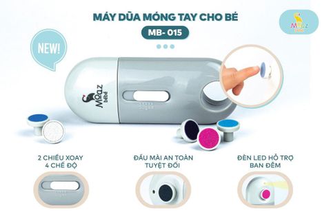 Máy dũa móng Moaz BéBé  cho bé MB-015