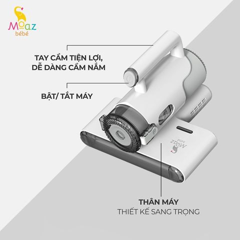 Máy hút bụi giường nệm Moaz BéBé MB-037