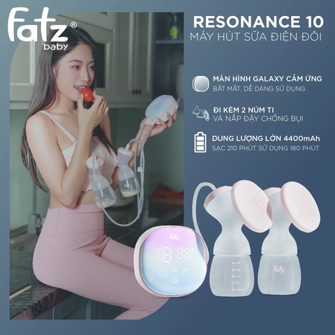 Máy hút sữa điện đôi Fatzbaby Resonance 10 FB1115VN