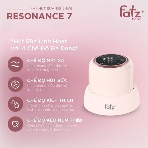 Máy hút sữa điện đôi Fatzbaby Resonance 7 FB1176MB