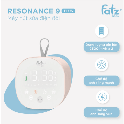 Máy hút sữa điện đôi Fatzbaby Resonance 9 Plus – FB1168MB