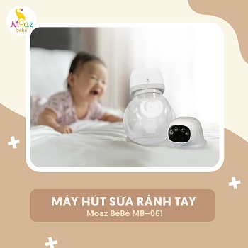 Máy hút sữa rảnh tay Moaz BéBé MB-061