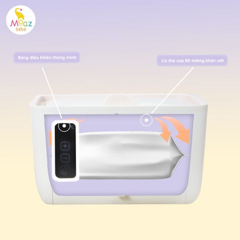 Máy làm ấm khăn ướt Moaz BéBé MB-059