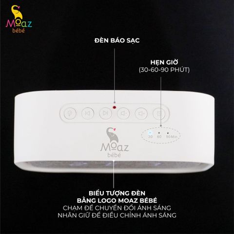 Máy tạo tiếng ồn trắng Moaz BéBé MB-057
