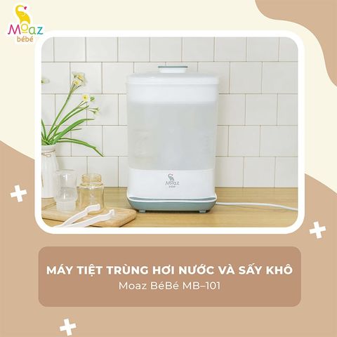Máy tiệt trùng hơi nước và sấy khô Moaz BéBé MB-101