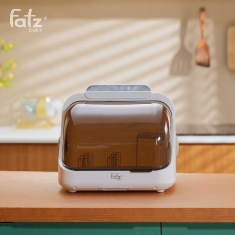 Máy úp bình sữa và tiệt trùng sấy khô UVC FATZBABY TIDY 5 FB4632RS