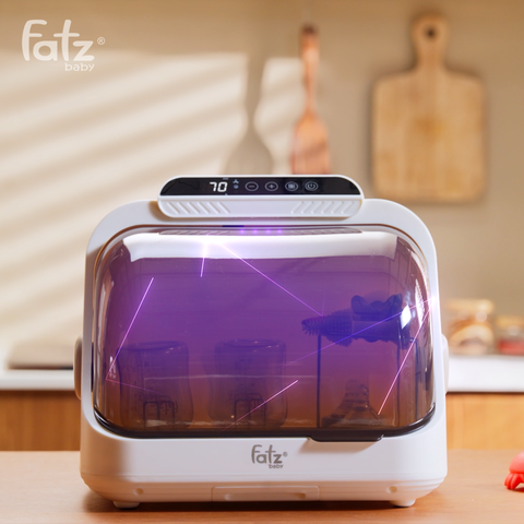 Máy úp bình sữa và tiệt trùng sấy khô UVC FATZBABY TIDY 5 FB4632RS