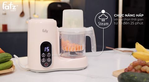 Máy xay và hấp thức ăn dặm Fatzbaby AUTO 1 FB9658MX