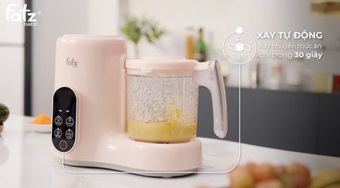 Máy xay và hấp thức ăn dặm Fatzbaby AUTO 1 FB9658MX