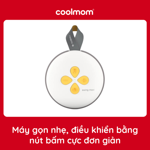 Máy hút sữa điện đôi Medela Swing Maxi 2.0 (Thân máy Likenew 98% - Phụ kiện mới 100%)