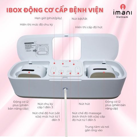 Máy hút sữa Imani IBOX 2-in-1