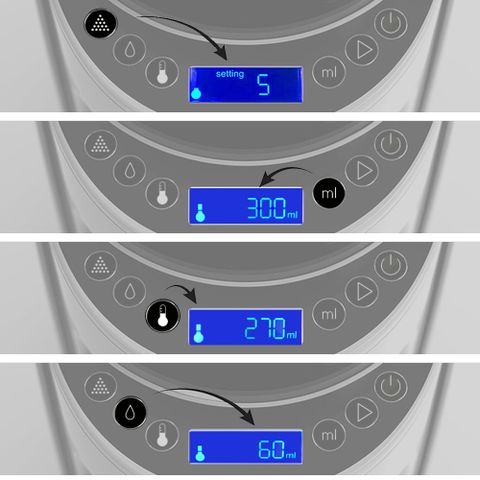 Máy pha sữa Baby Brezza Formula Pro Advanced Black/White