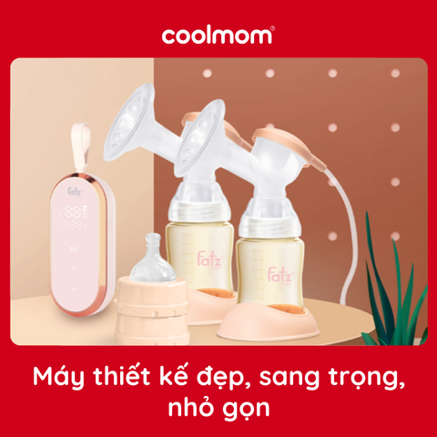Máy hút sữa điện đôi Fatzbaby Resonance 5 Plus FB1181VN