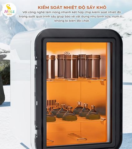 Máy tiệt trùng bình sữa Moaz BéBé MB-073