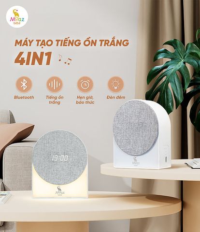 Máy tạo tiếng ồn trắng 4 trong 1 Moaz BéBé MB-106