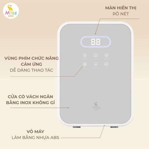 Máy tiệt trùng bình sữa Moaz BéBé MB-073