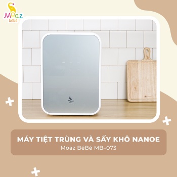 Máy tiệt trùng bình sữa Moaz BéBé MB-073