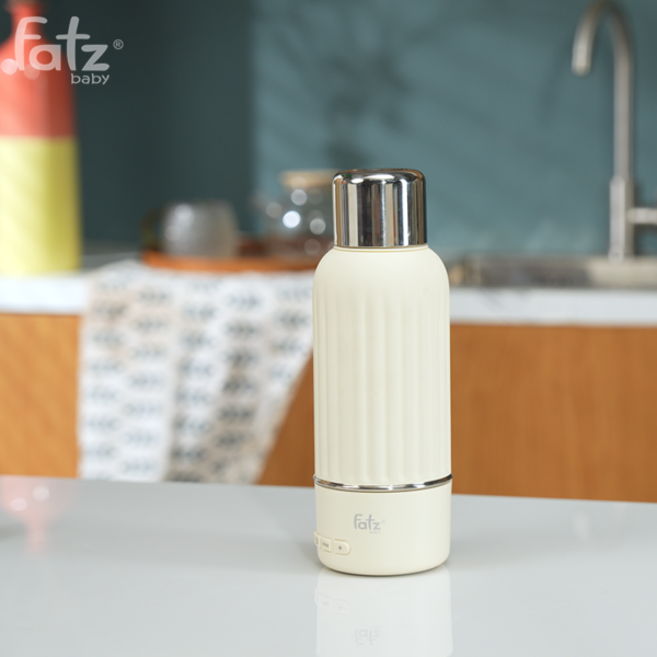 Bình hâm nước pha sữa di động Fatzbaby Mini Smart 9 plus FB3878BT