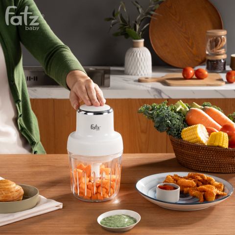 Máy xay thức ăn dặm đa năng cho bé Fatzbaby MIX 4 FB5021KB