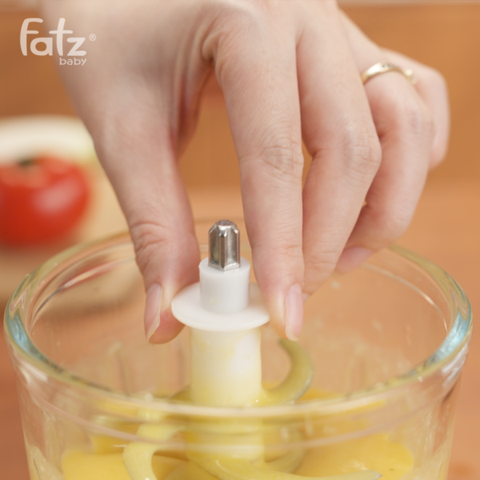 Máy xay thức ăn dặm đa năng cho bé Fatzbaby MIX 4 FB5021KB
