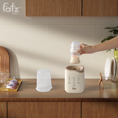 Máy hâm sữa và tiệt trùng điện tử Fatzbaby MONO 11 plus (siêu tốc thông minh)-FB3016TN
