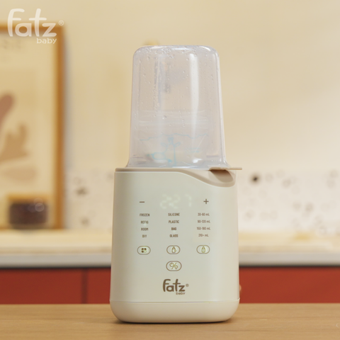 Máy hâm sữa và tiệt trùng điện tử Fatzbaby MONO 11 plus (siêu tốc thông minh)-FB3016TN