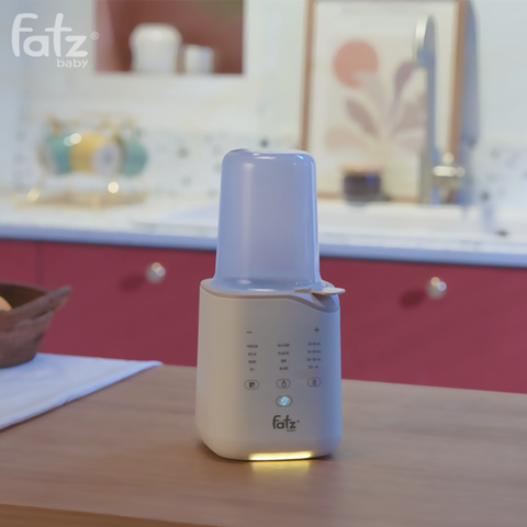 Máy hâm sữa và tiệt trùng điện tử Fatzbaby MONO 11 plus (siêu tốc thông minh)-FB3016TN