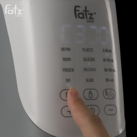 Máy hâm sữa và tiệt trùng điện tử Fatzbaby Mono 17 (siêu tốc thông minh)-FB3007KB