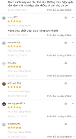 Mũ sơ sinh tròn Coolmom chất liệu sợi tre cao cấp màu xanh cyan / CM-0002-1M-XC