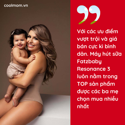 Máy hút sữa điện đôi Fatzbaby Resonance 3 FB1160VN