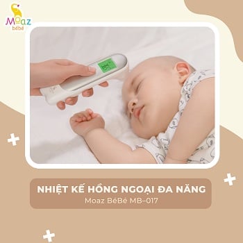 Nhiệt kế hồng ngoại đa năng Moaz BéBé MB-017